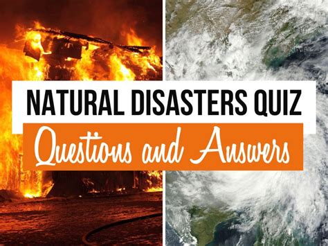 disasters frequently result in all of the following except|41 Natural Disasters Quiz Questions and Answers: Earthquakes.